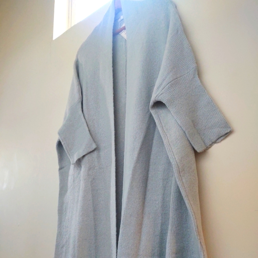 NWt Pastel-Blue🪞 Open-Front Cardigan Sweater~ by Lissy Size: S